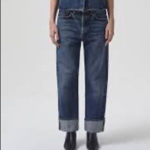 AGOLDE Fran Low Slung Straight in Control - never worn